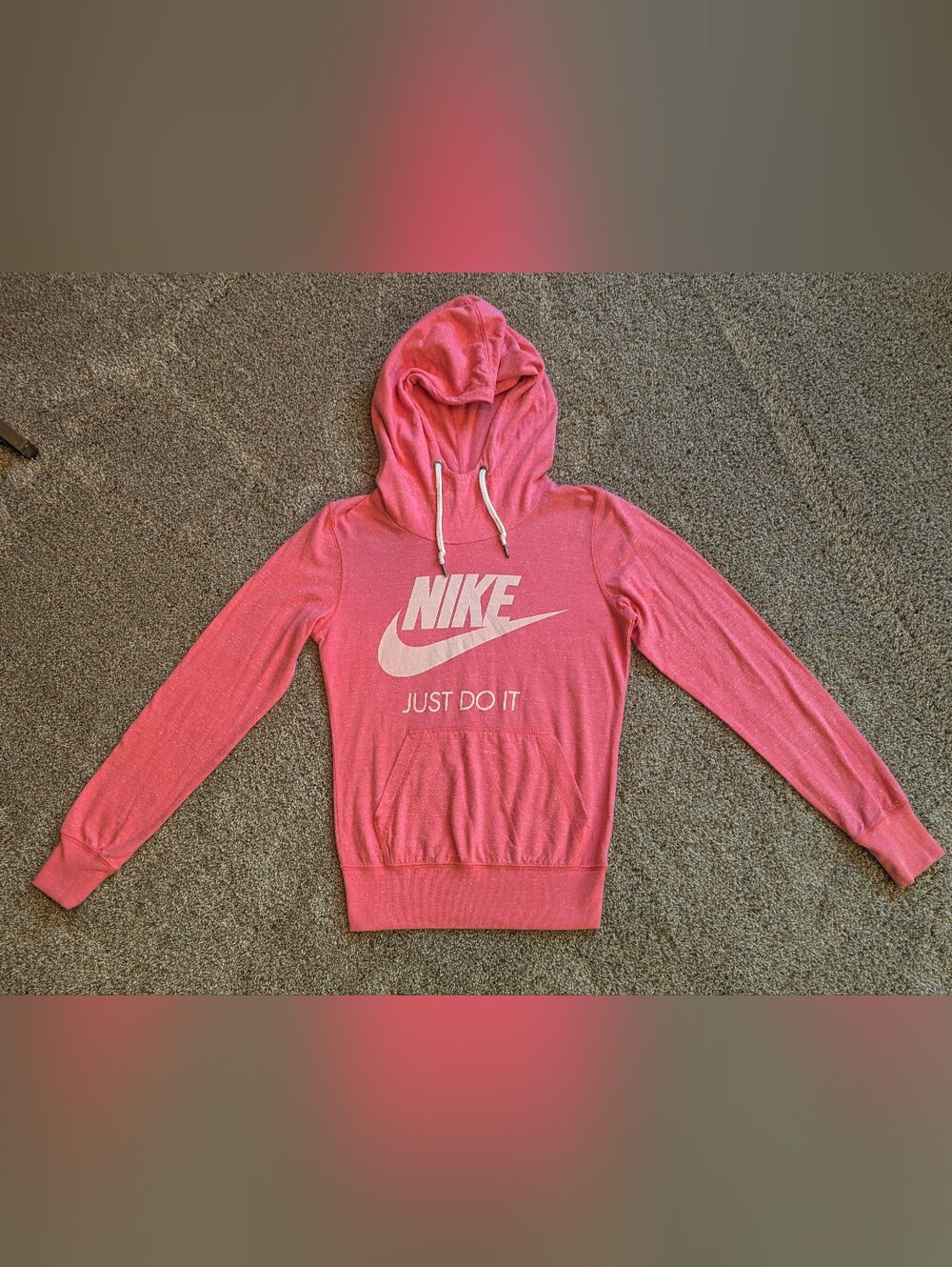 Nike XS Women’s Pink Hoodie - Just Do It